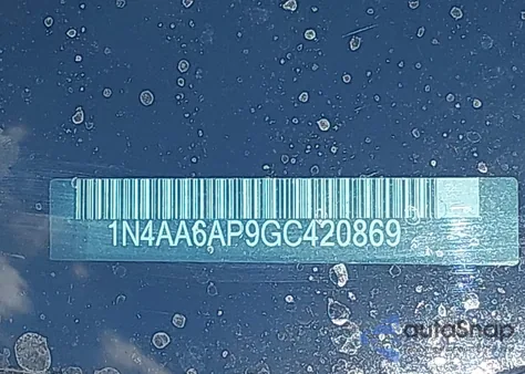 2016 Nissan Maxima 3.5 S из США, поврежденный, VIN 1N4AA6AP9GC420869